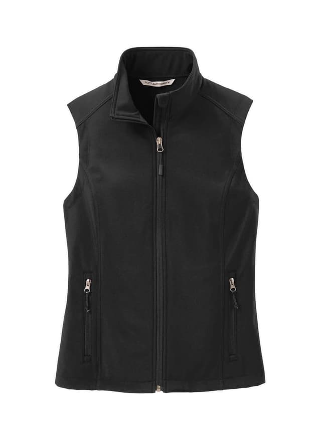 Port Authority Women's Core Soft Shell Vest - Black 3XL