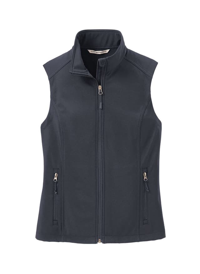 Port Authority Women's Core Soft Shell Vest - Dark Grey 3XL