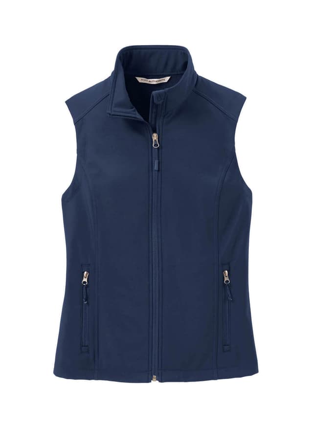 Port Authority Women's Core Soft Shell Vest - Navy 3XL
