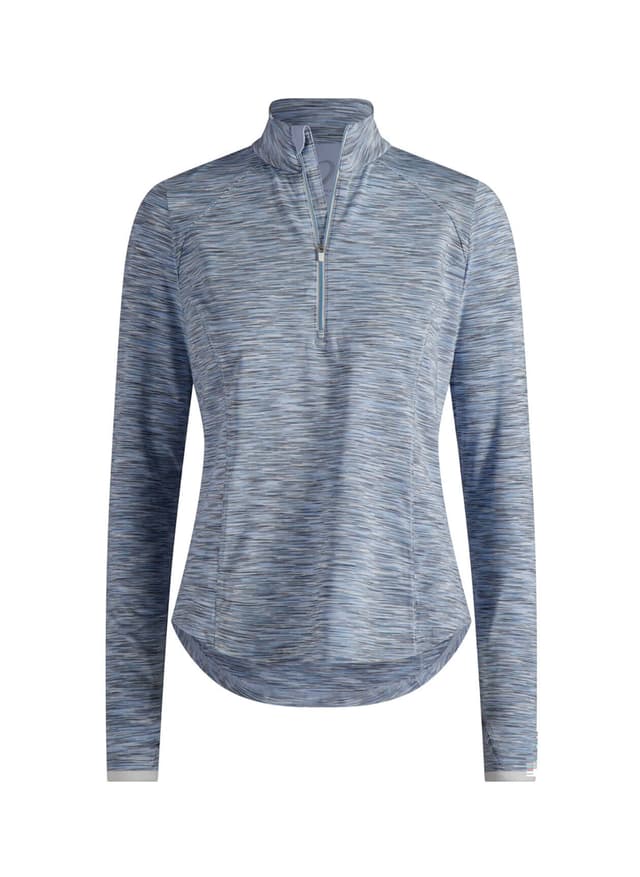Zero Restriction Women's Shae Mock Neck Quarter-Zip - Hampton LG