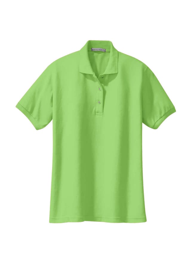 Port Authority Women's Silk Touch Polo - Lime (LME) 3XL