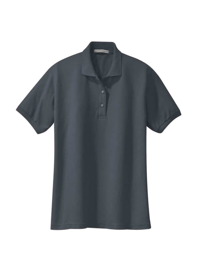 Port Authority Women's Silk Touch Polo - Steel Grey (STL) 3XL
