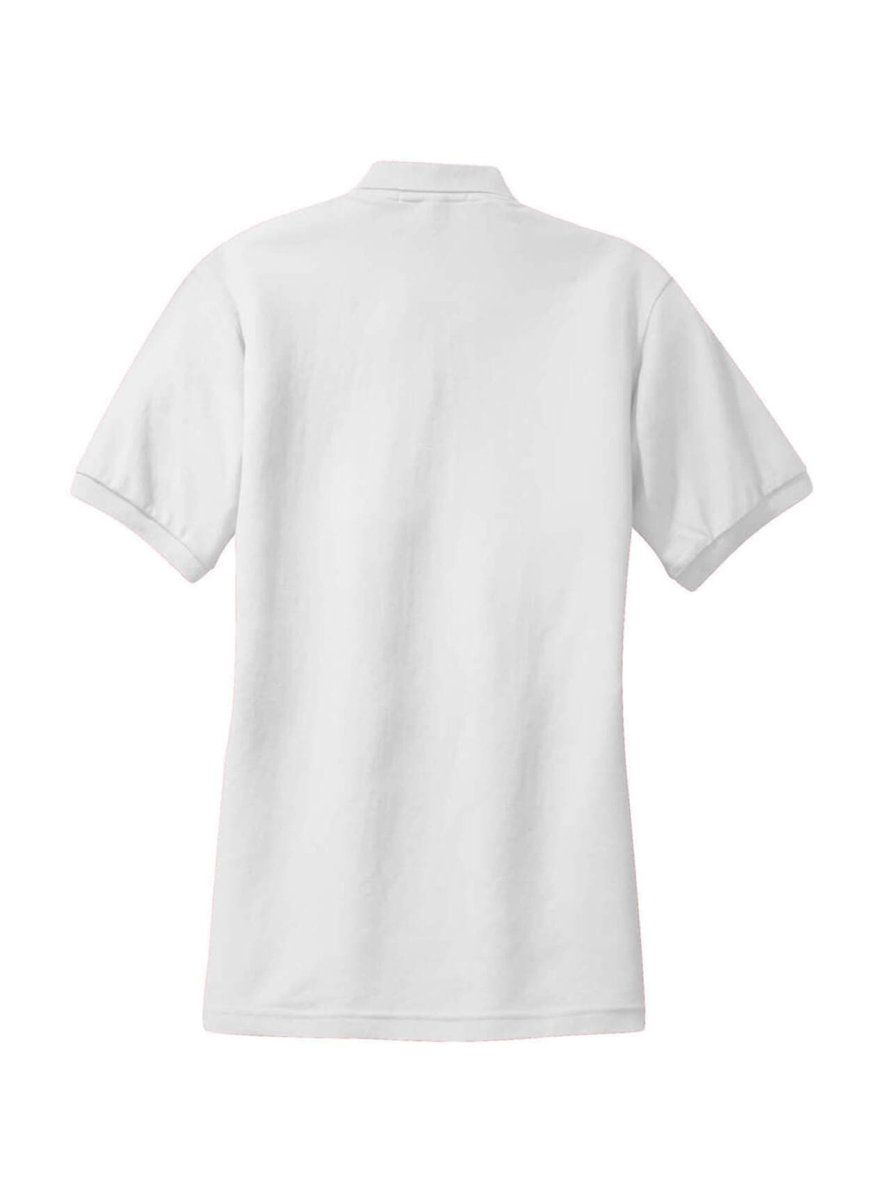 Port Authority Women's Silk Touch Polo - White 3XL