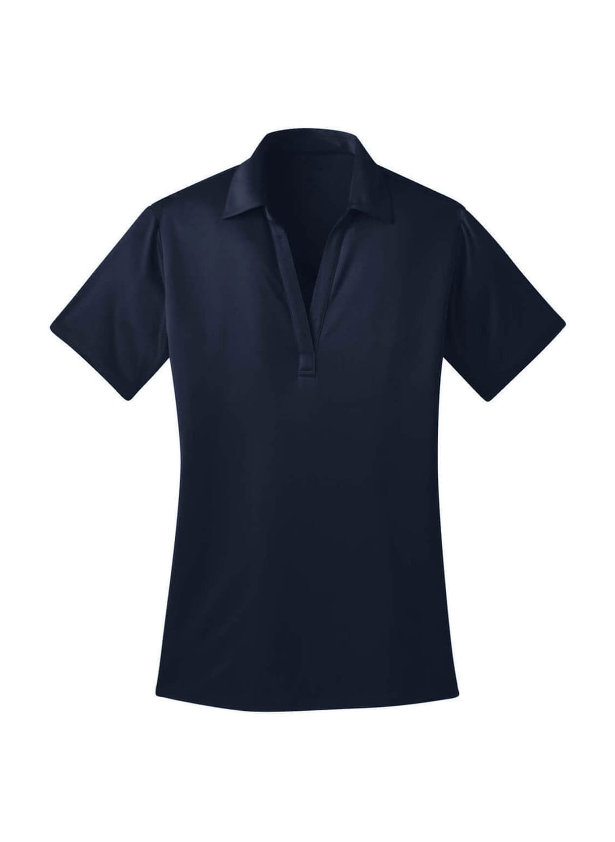 Port Authority Women's Silk Touch Performance Polo - Navy 3XL