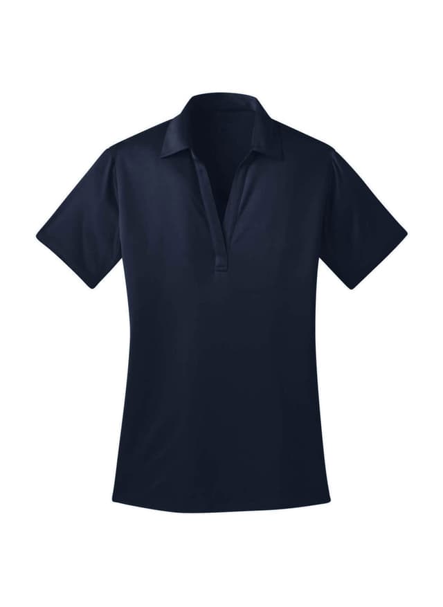 Port Authority Women's Silk Touch Performance Polo - Navy 3XL