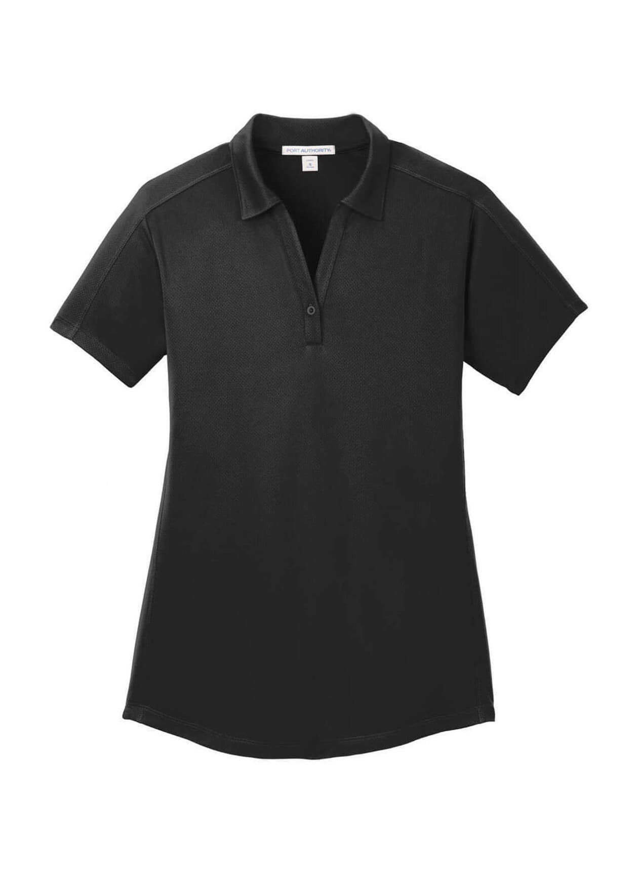 Port Authority Women's Diamond Jacquard Polo - Black 3XL