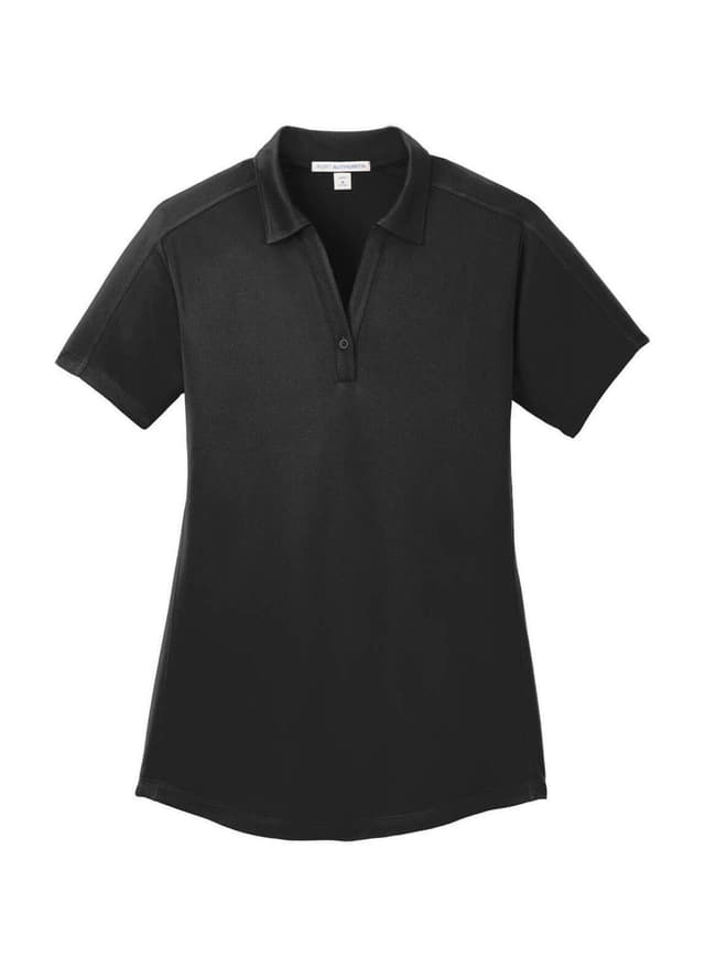 Port Authority Women's Diamond Jacquard Polo - Black 3XL