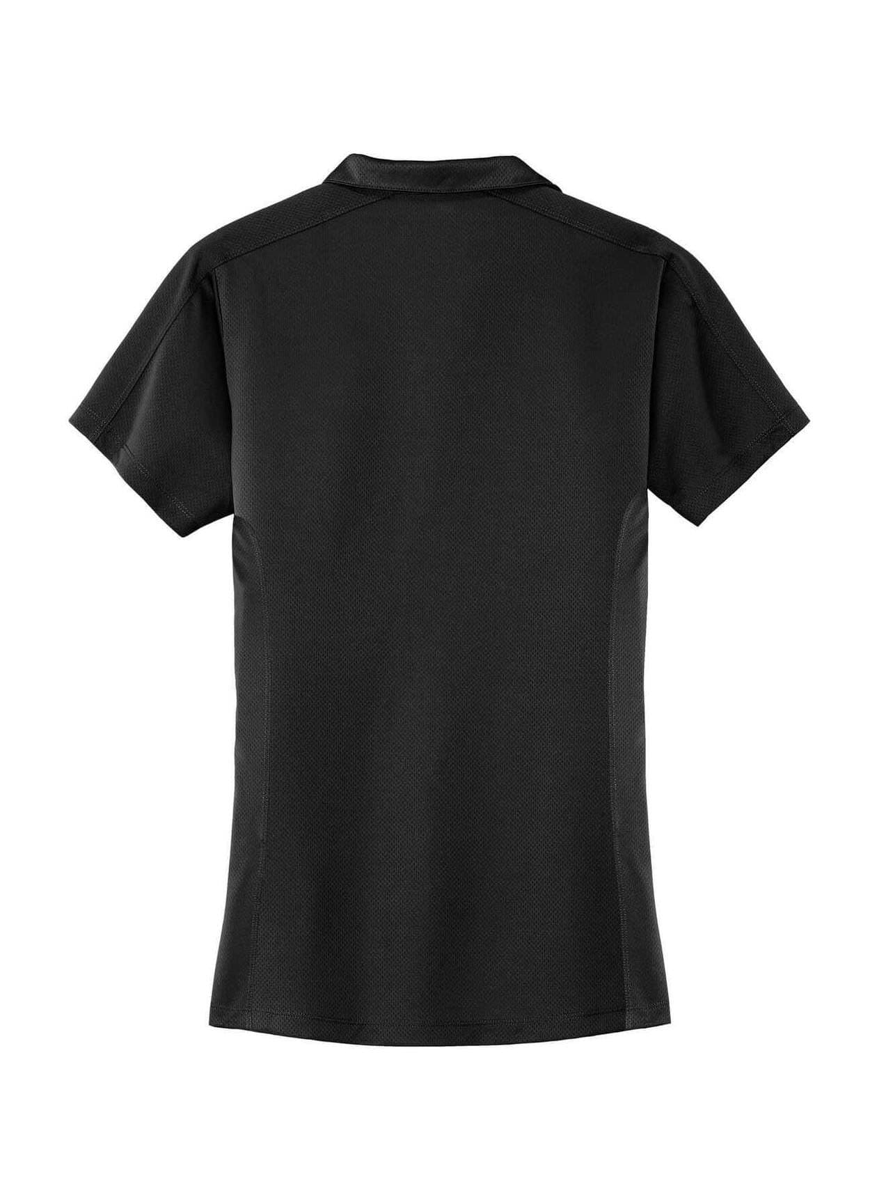 Port Authority Women's Diamond Jacquard Polo - Black 3XL