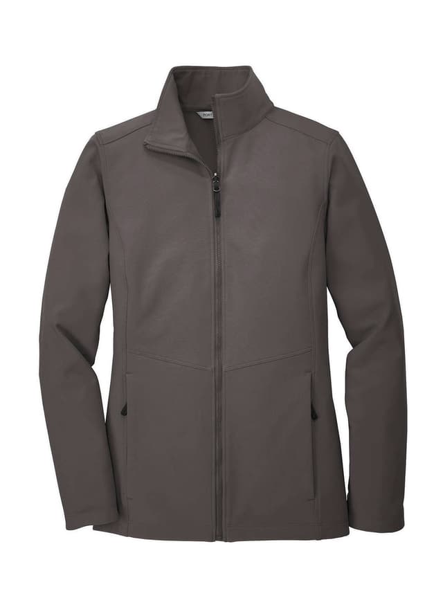 Port Authority Women's Collective Soft Shell Jacket - Light Grey 3XL