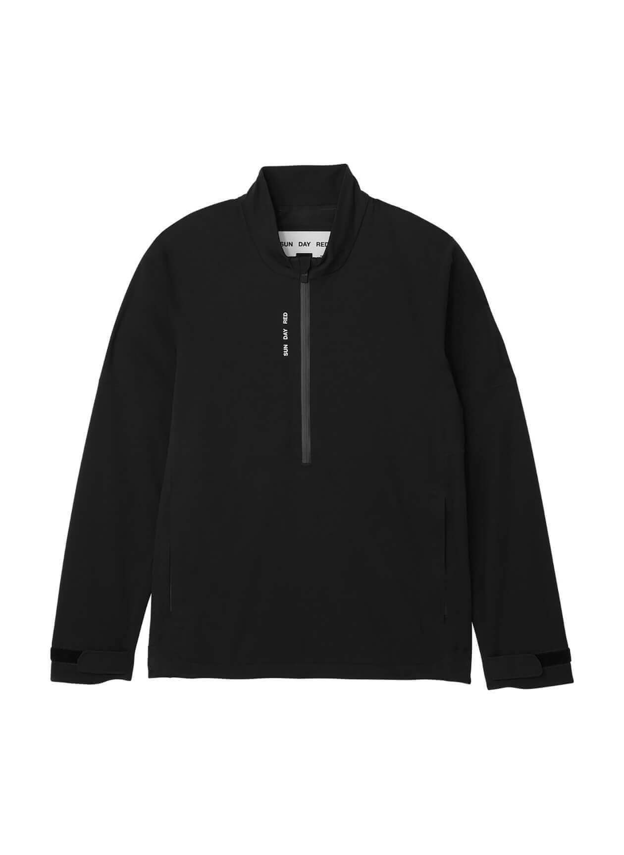 Sun Day Red Men's 3L Half-Sleeve Rain Jacket