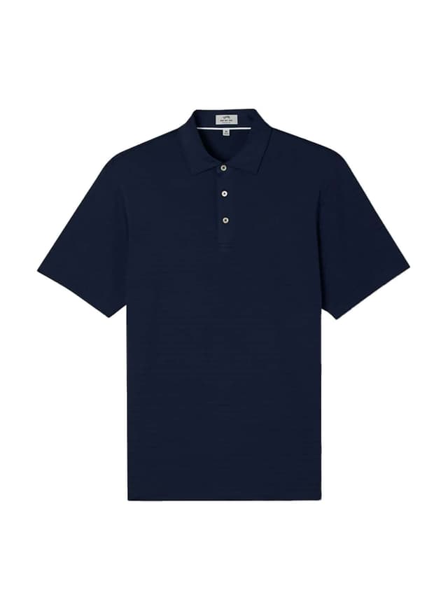 Sun Day Red Men's Crosswind Polo - Navy LG