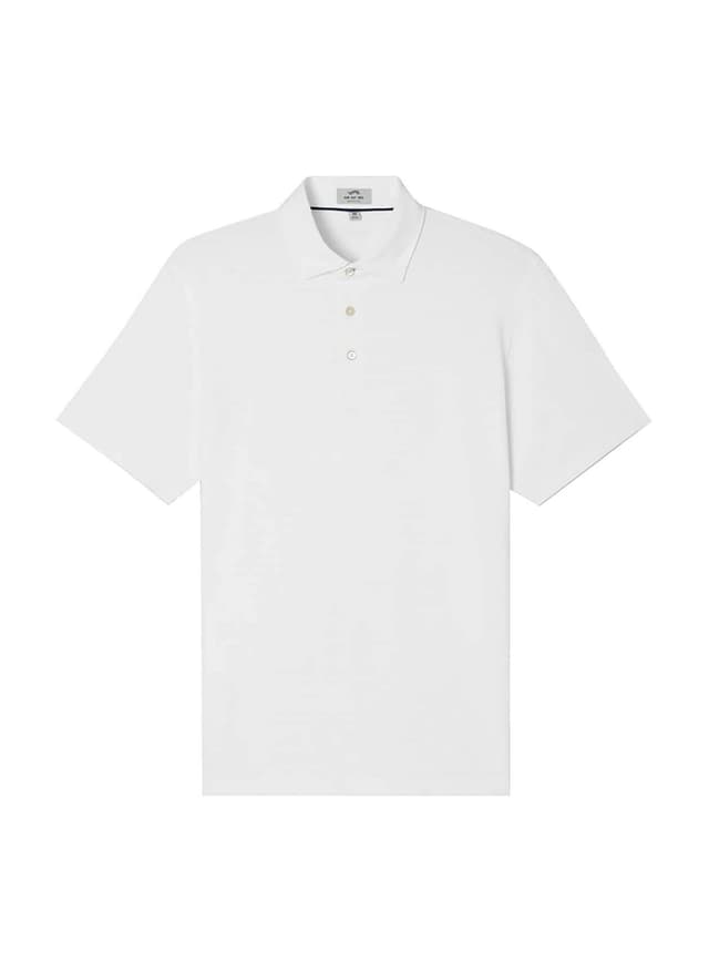 Sun Day Red Men's Crosswind Polo - White LG