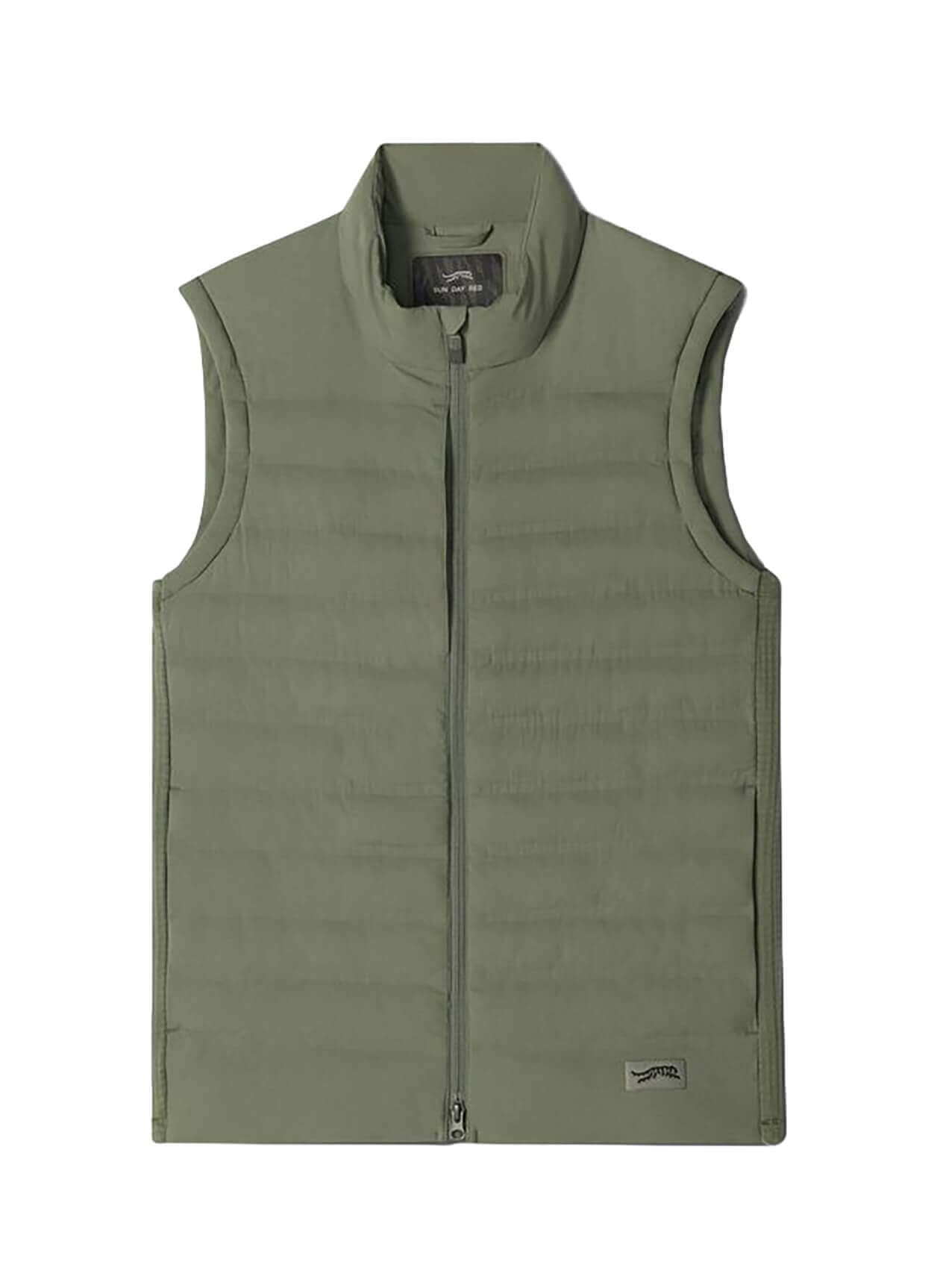 Sun Day Red Men's Insulated Grid Vest II - Green LG