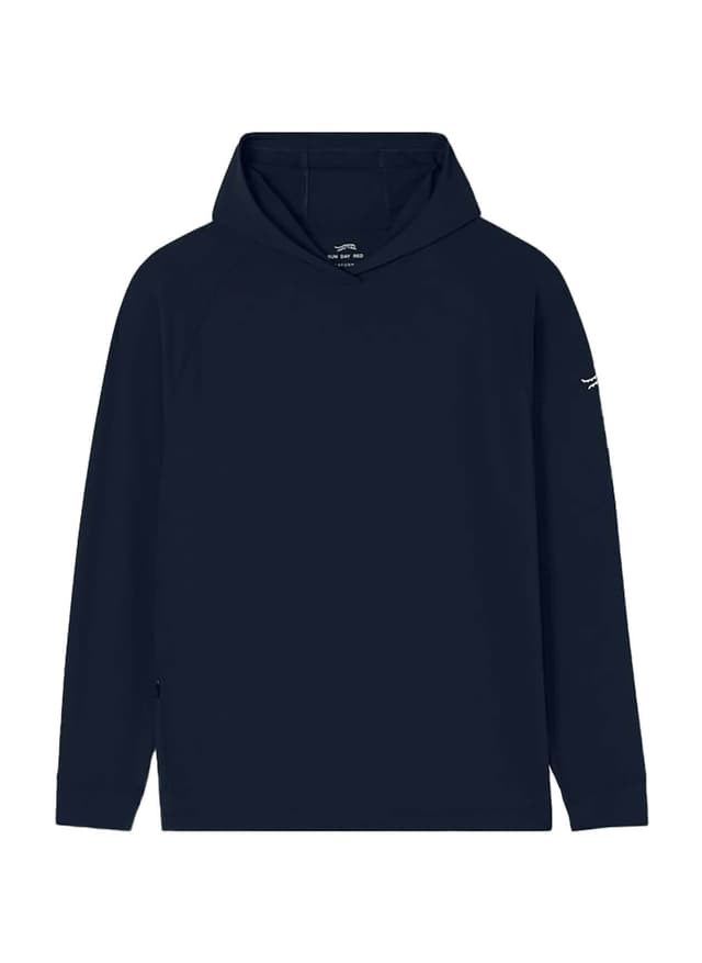 Sun Day Red Men's Training Corded Hoodie - Navy LG
