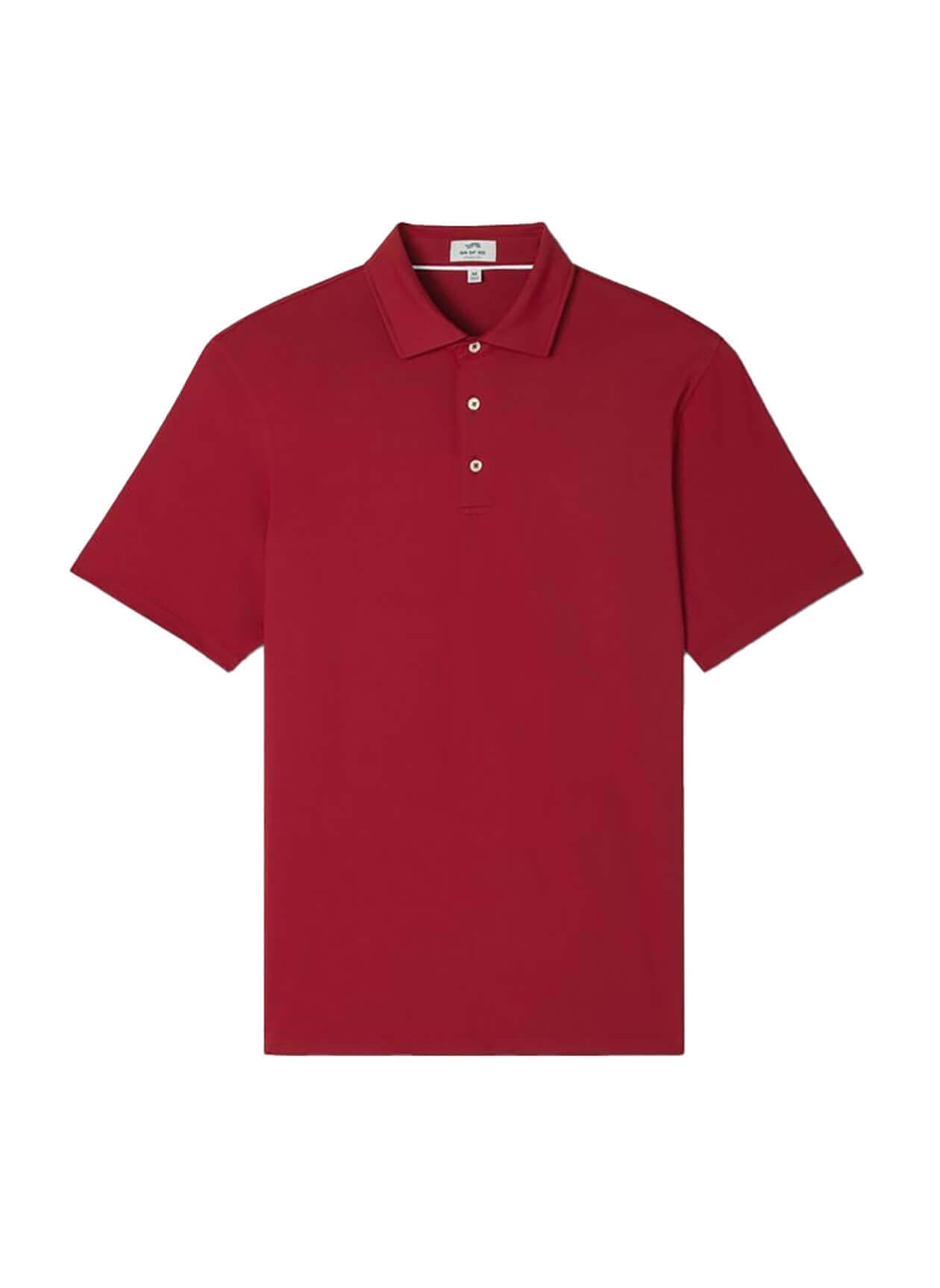 Sun Day Red Men's Icon Polo II - Red LG
