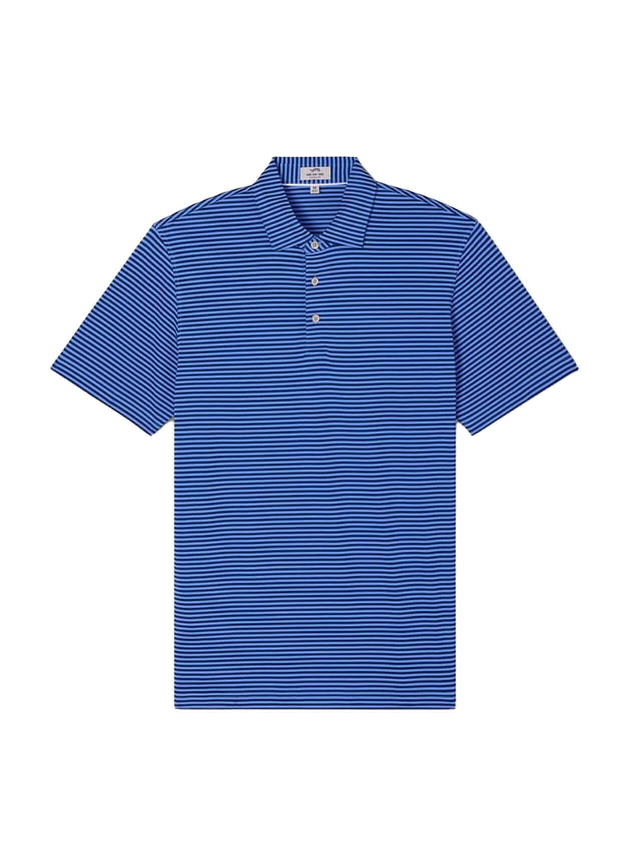 Sun Day Red Men's Pioneer Pique Stripe II Polo