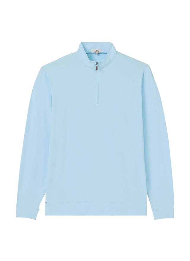 Sun Day Red Men's Magnolia Quarter-Zip - Cyan LG