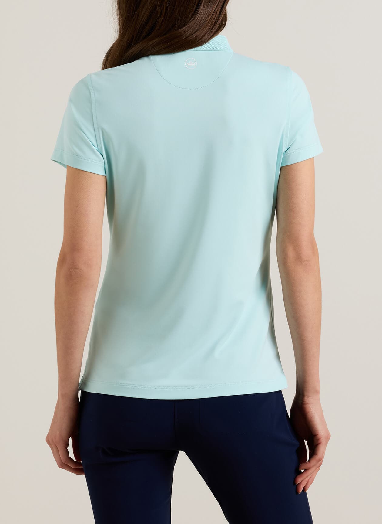 Peter Millar Women's Keswick Zip Neck Polo - Ocean Air LG