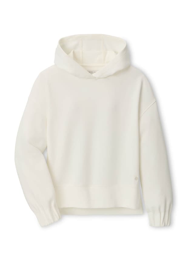 Peter Millar Women's Flora Knit Hoodie F26 - White 3XL