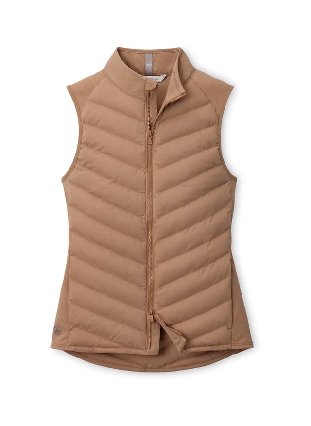 Peter Millar Women's Fuse Hybrid Vest F26 - Brown LG