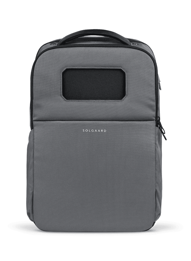 Solgaard Lifepack Solar Backpack - Light Grey MISC