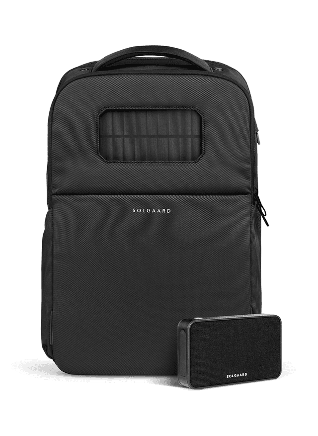 Solgaard Lifepack Solar Backpack + Juicepack 3.0 - Black MISC
