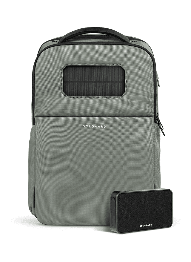 Solgaard Lifepack Solar Backpack + Juicepack 3.0 - Green MISC