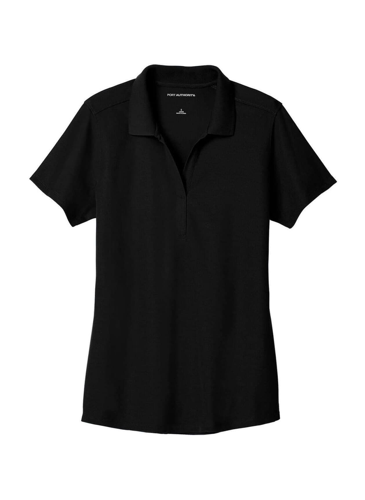 Port Authority Women's EZPerformance Pique Polo - Black 3XL