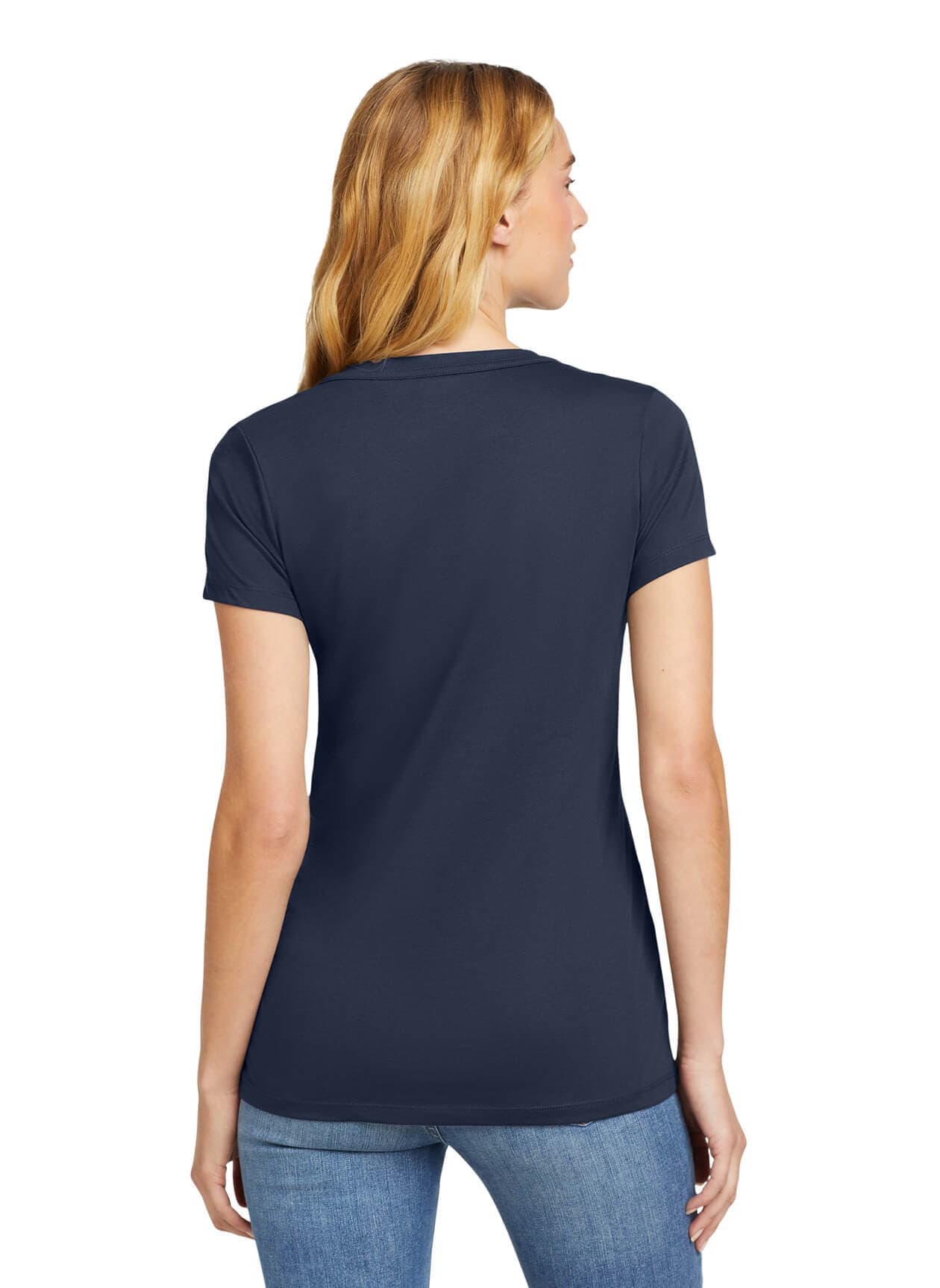New Era Women's Heritage Blend V-Neck T-Shirt - Navy 3XL