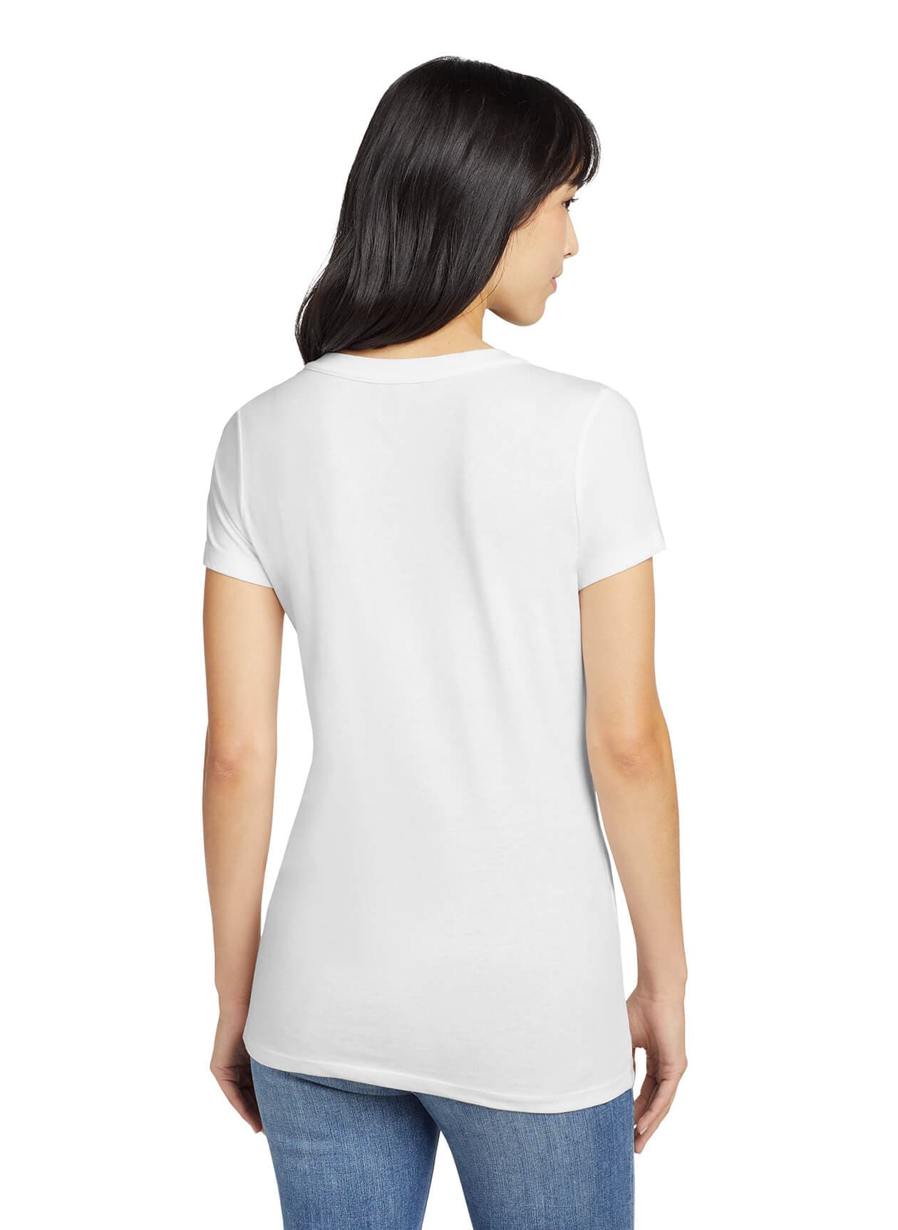 New Era Women's Heritage Blend V-Neck T-Shirt - White 3XL