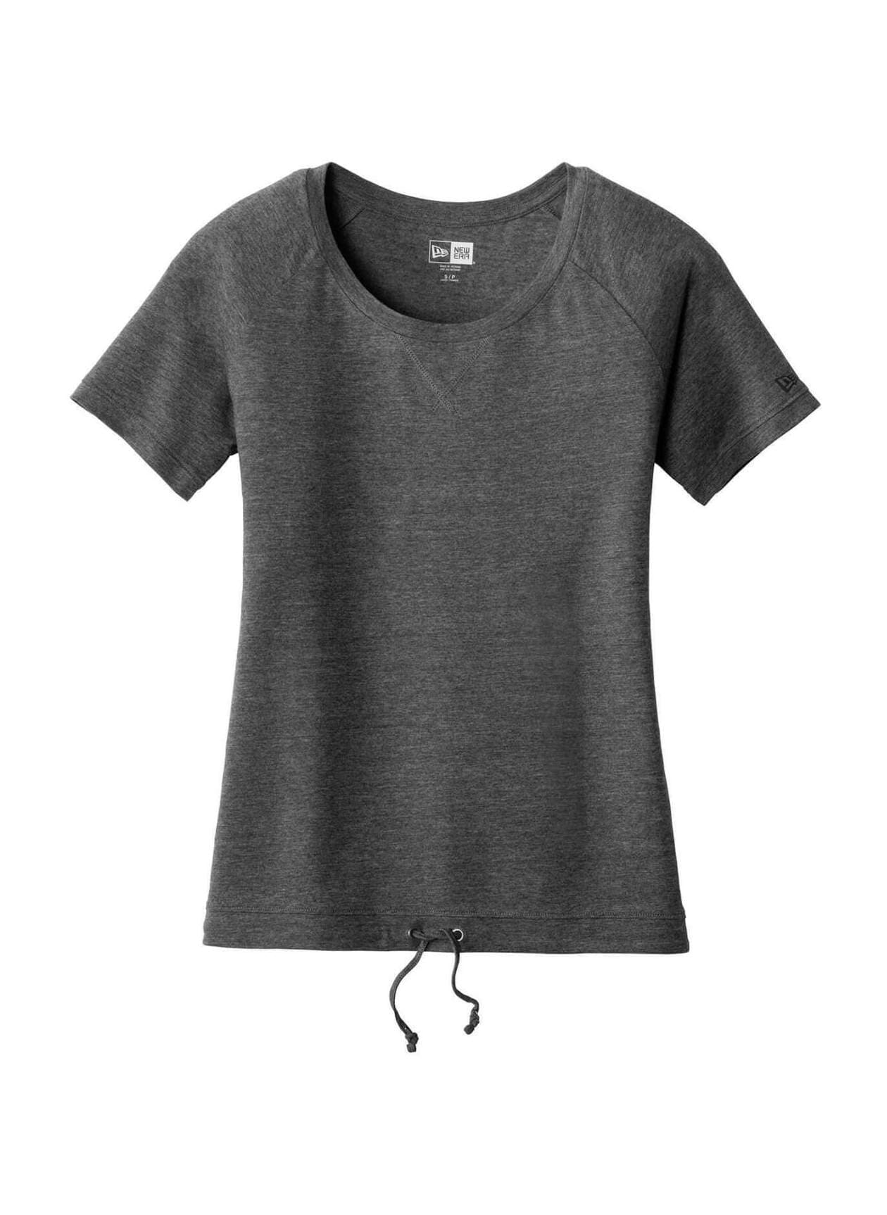 New Era Women's Tri-Blend Performance Cinch T-Shirt - Dark Grey 3XL