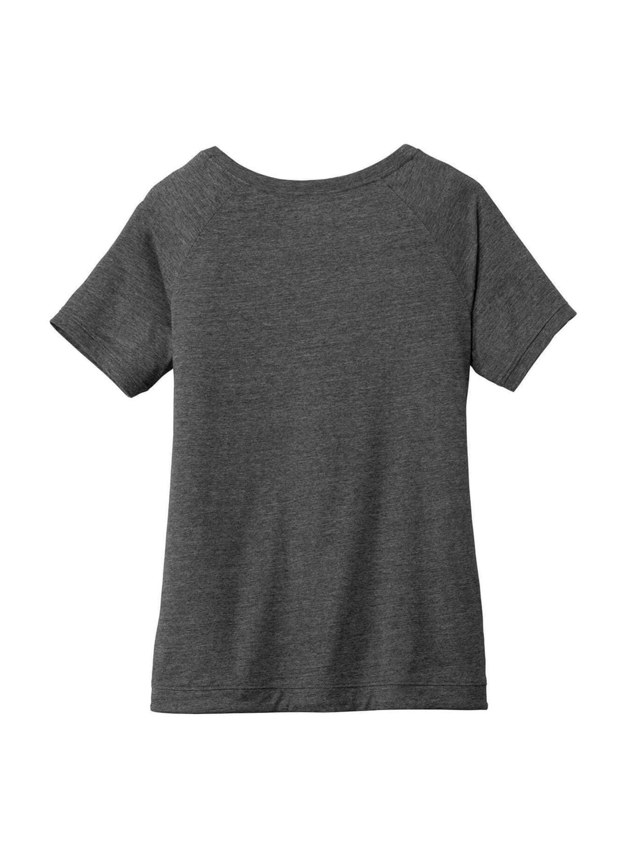 New Era Women's Tri-Blend Performance Cinch T-Shirt - Dark Grey 3XL