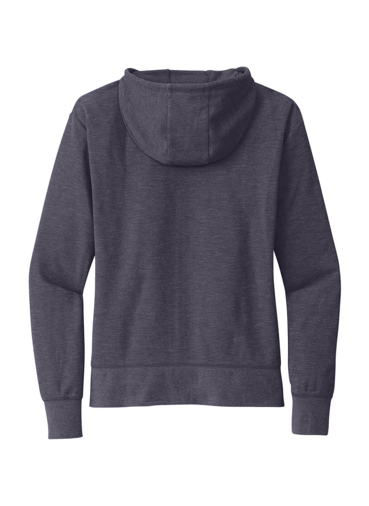 New Era Women's Thermal Full-Zip Hoodie - Navy 3XL