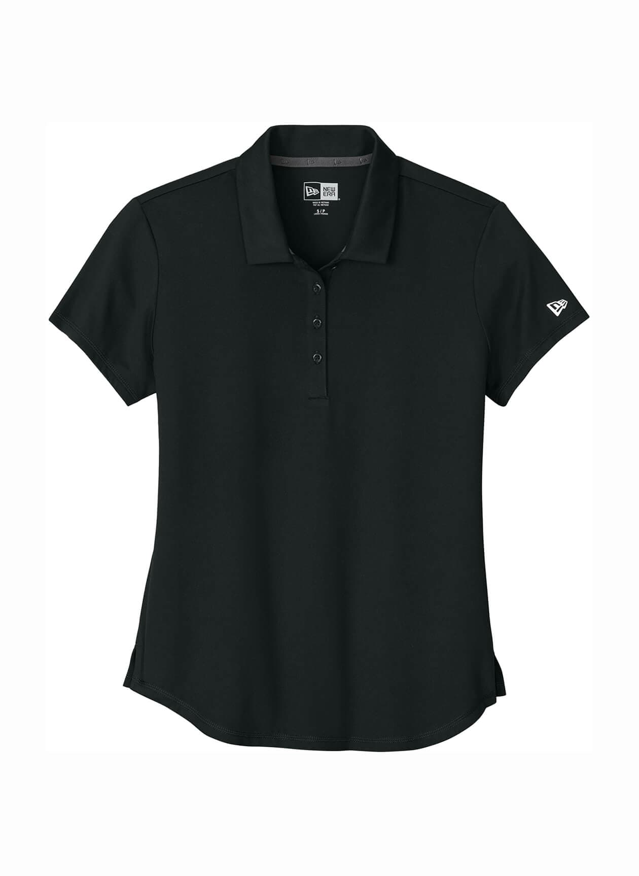 New Era Women's Power Polo - Black 3XL