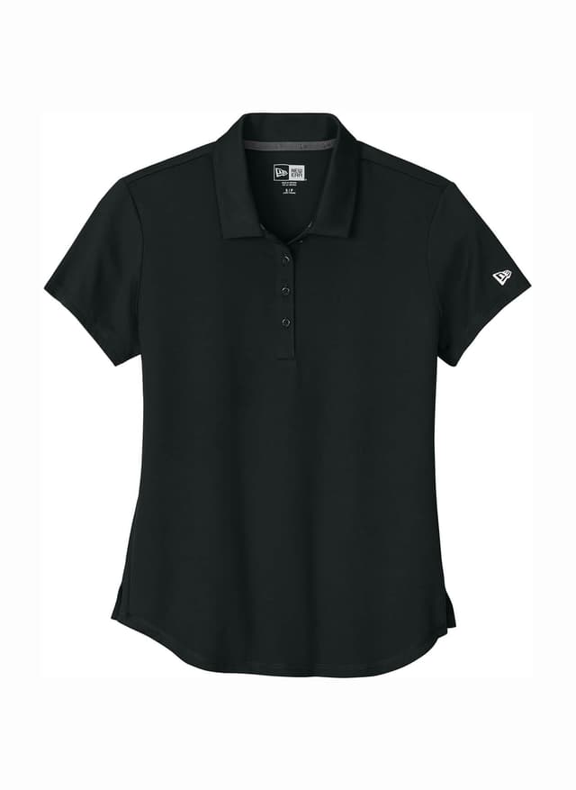 New Era Women's Power Polo - Black 3XL