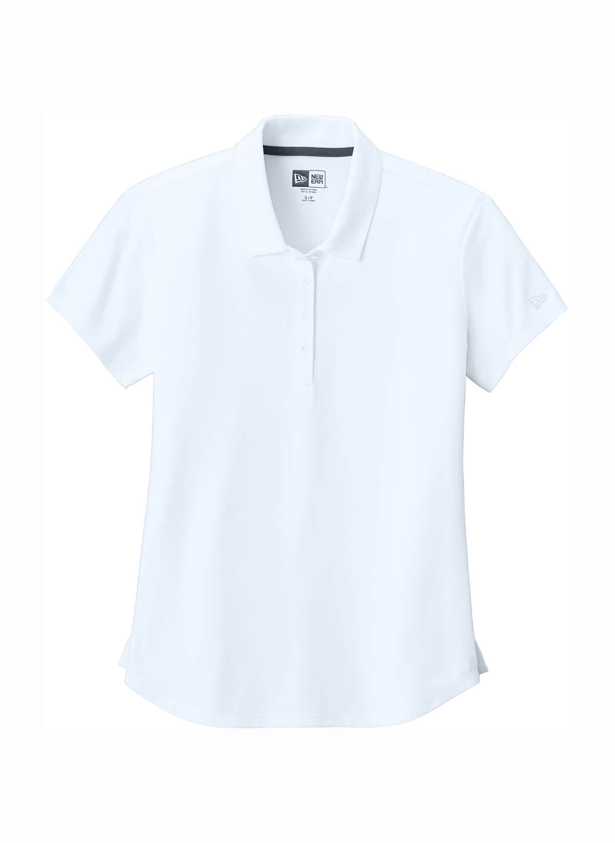 New Era Women's Power Polo - White 3XL