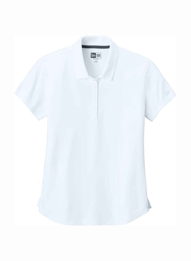 New Era Women's Power Polo - White 3XL
