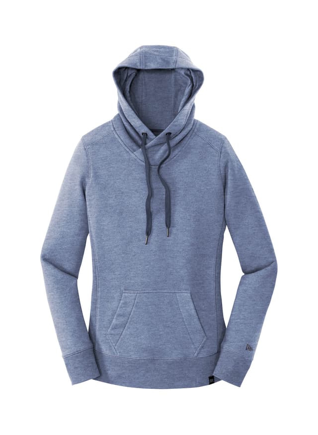 New Era Women's French Terry Pullover Hoodie - Blue 3XL