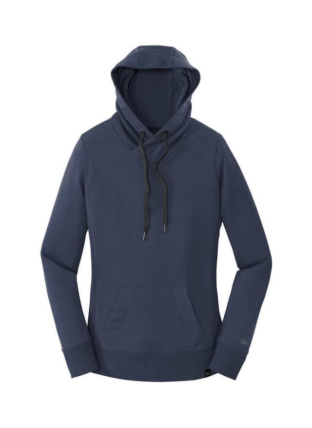 New Era Women's French Terry Pullover Hoodie - Navy 3XL