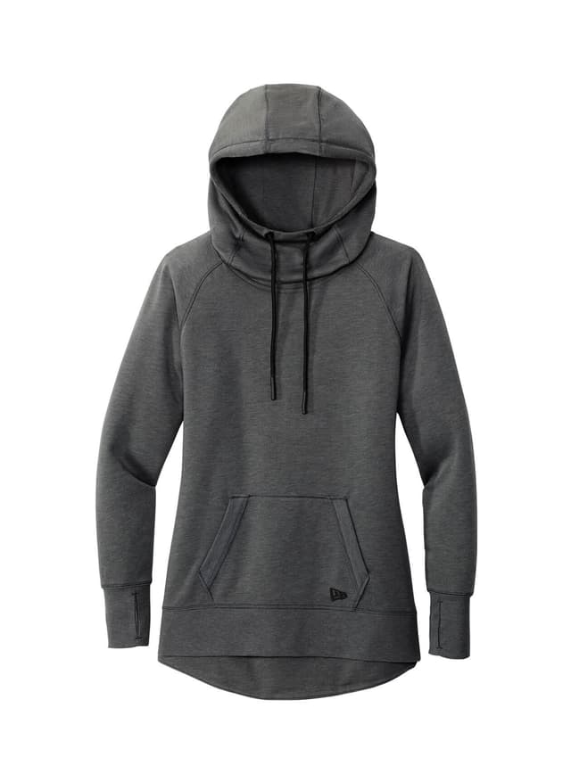New Era Women's Tri-Blend Fleece Pullover Hoodie - Black 3XL