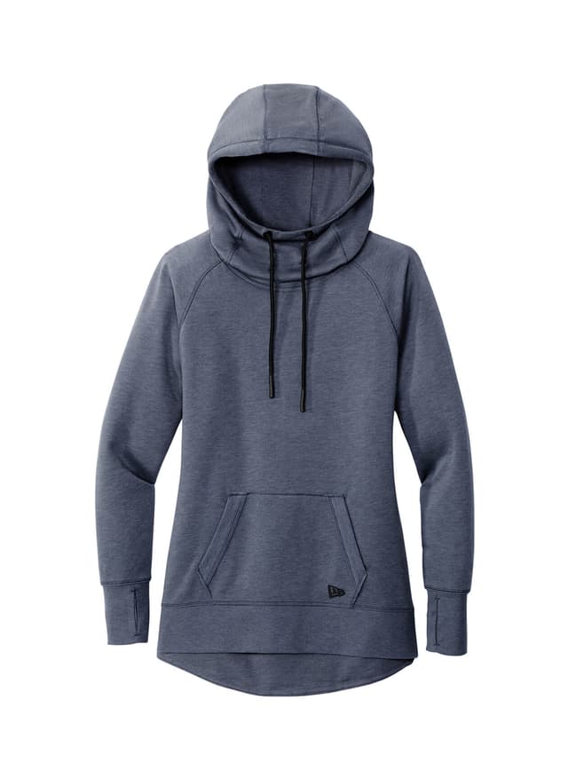 New Era Women's Tri-Blend Fleece Pullover Hoodie - Navy 3XL