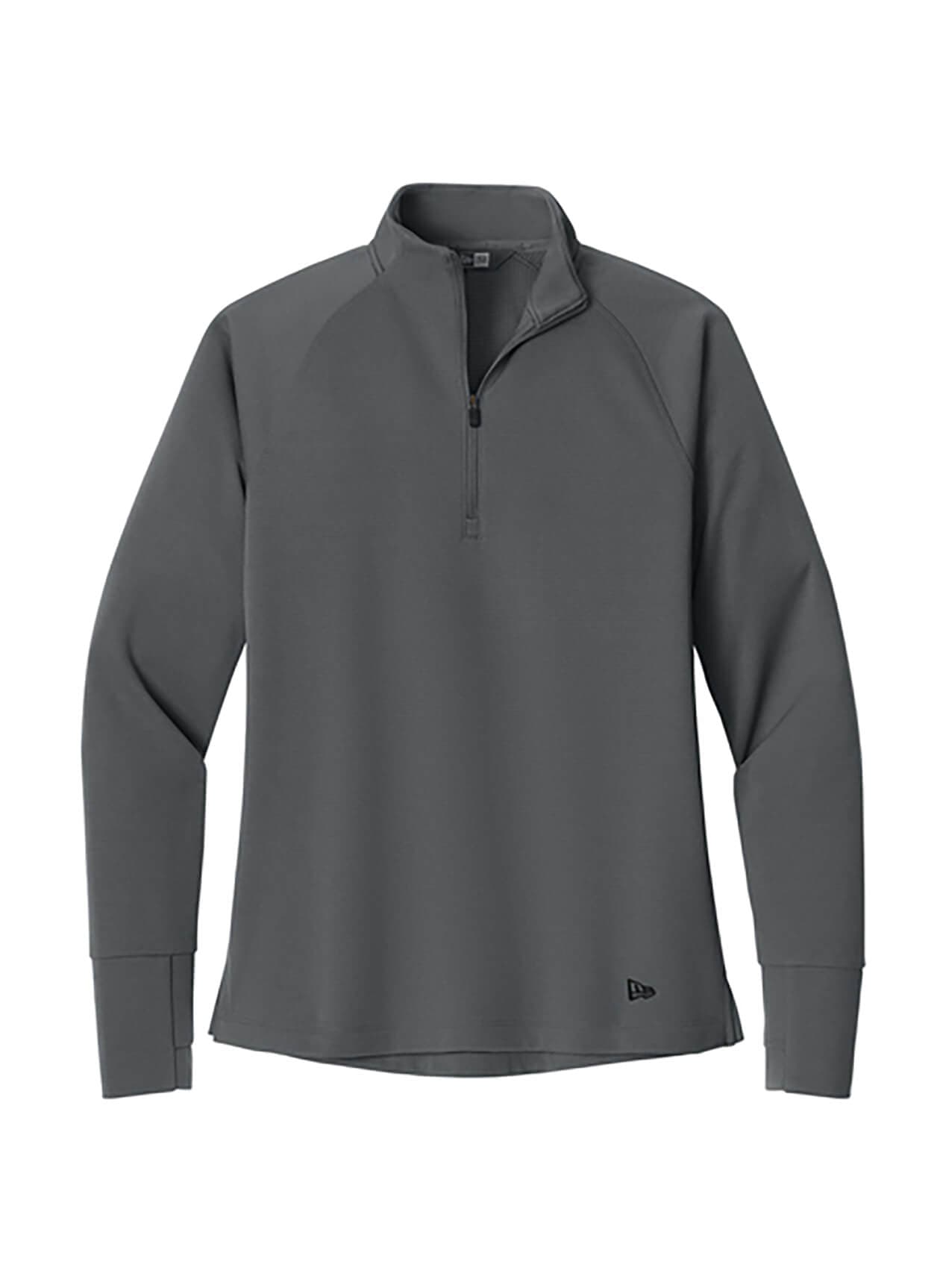 New Era Women's Stand Out Quarter-Zip - Dark Grey 3XL