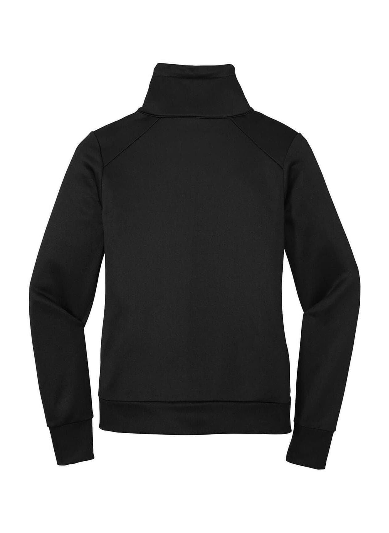 New Era Women's Performance Terry Full-Zip Cowl Sweatshirt - Black 3XL