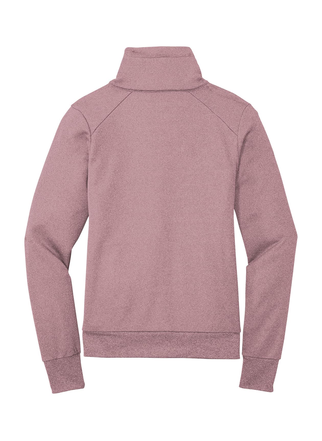 New Era Women's Performance Terry Full-Zip Cowl Sweatshirt - Pink 3XL