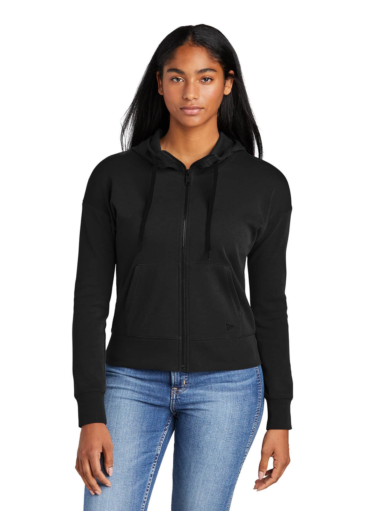 New Era Women's STS Full-Zip Hoodie - Black 3XL