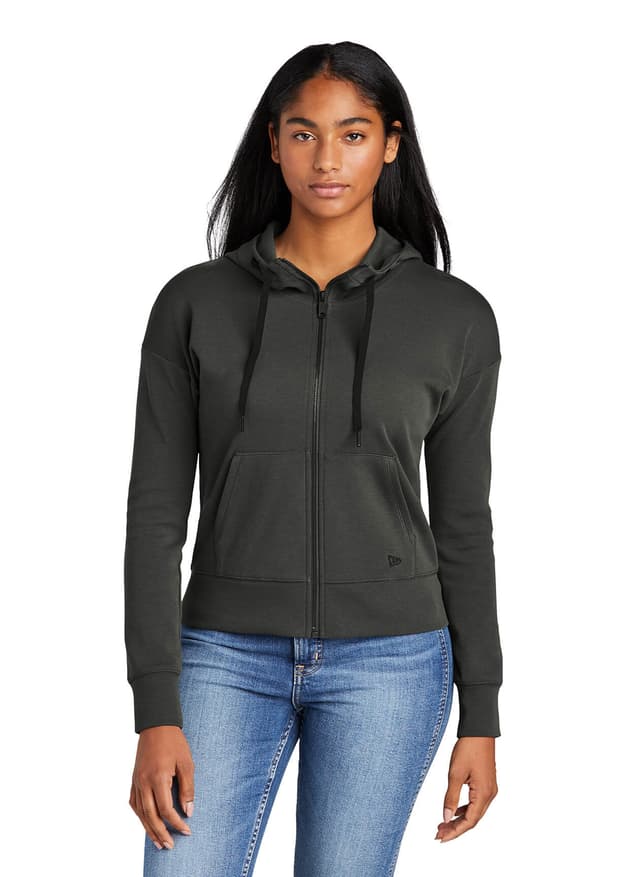 New Era Women's STS Full-Zip Hoodie - Dark Grey 3XL