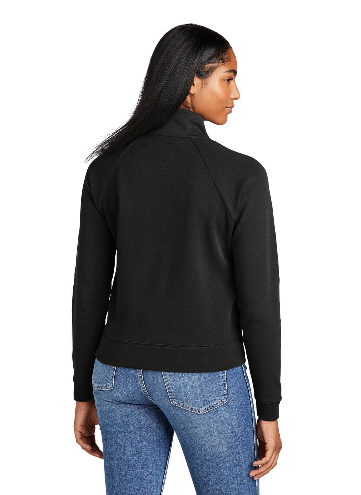 New Era Women's STS Half-Zip - Black 3XL