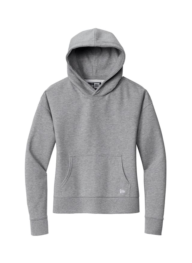 New Era Women's Comeback Fleece Pullover Hoodie - Light Grey 3XL