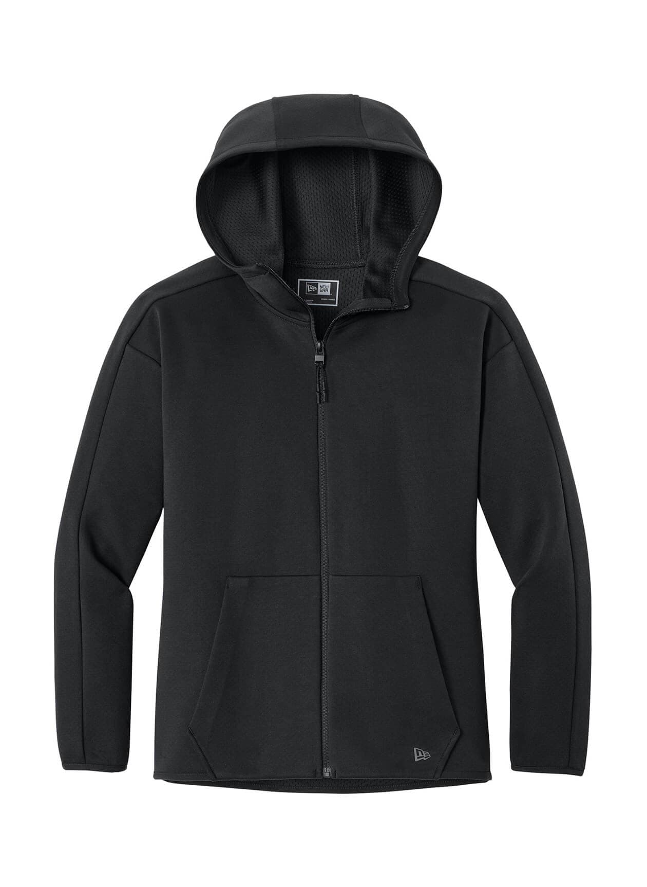 New Era Women’s Double Back Full-Zip Hoodie - Black 3XL