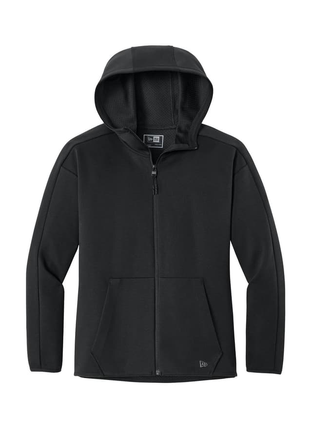 New Era Women’s Double Back Full-Zip Hoodie - Black 3XL